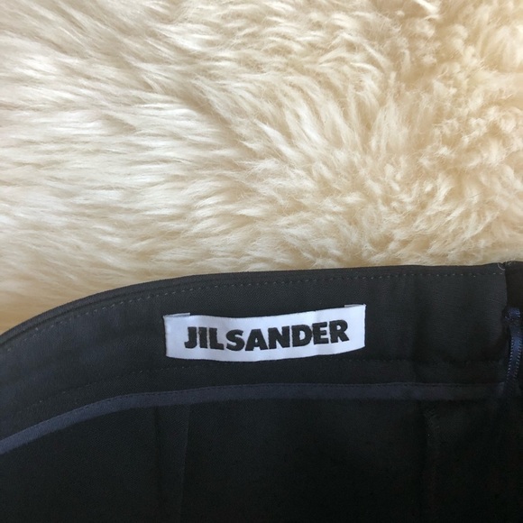 Jil Sander Virgin Wool Straight Leg Trouser Pant 4 - Picture 4 of 8